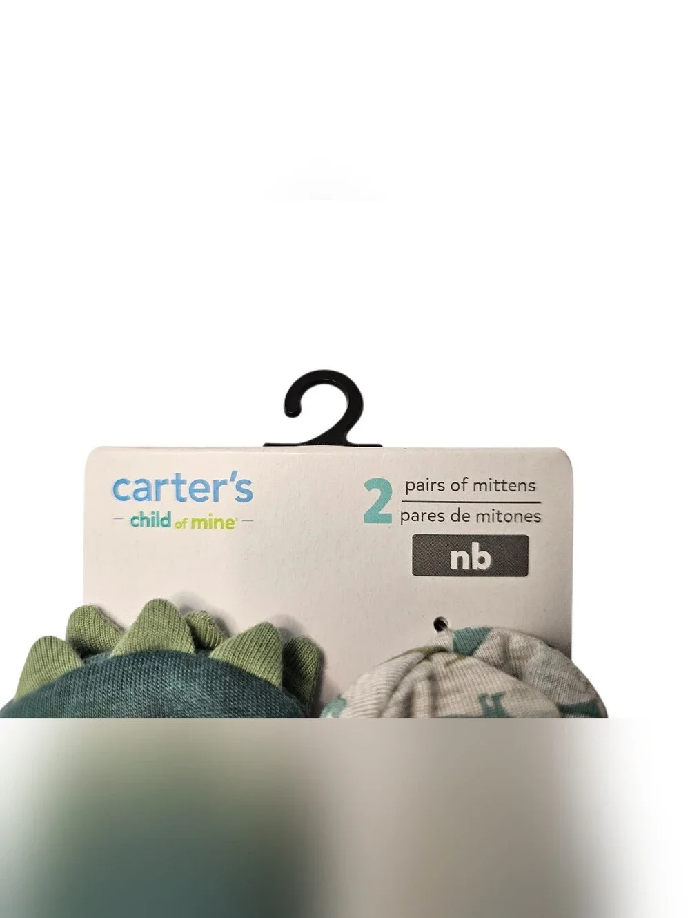 Carter's Dinosaur Newborn Mittens - 2 Pack
